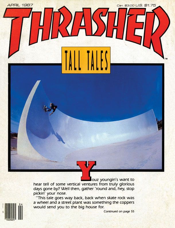 Thrasher Magazine Apr 1987