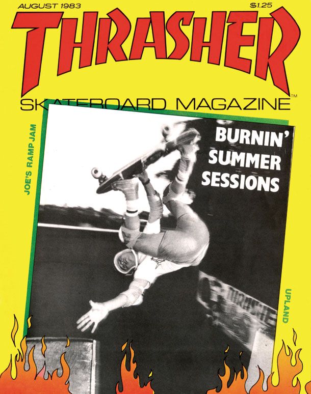 Thrasher Magazine Aug 1983