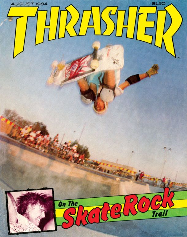 Thrasher Magazine Aug 1984