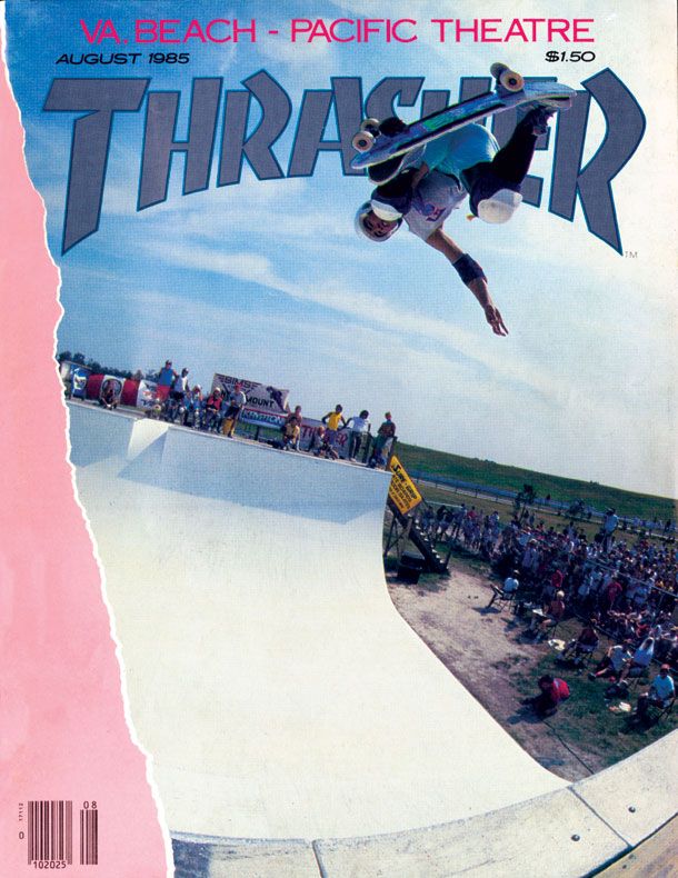Thrasher Magazine Aug 1985
