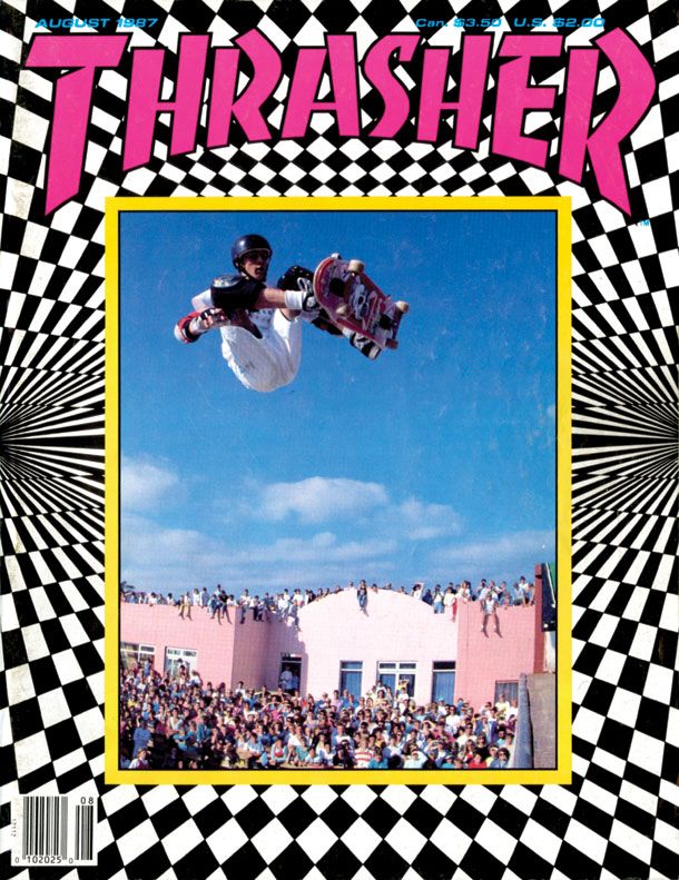 Thrasher Magazine Aug 1987