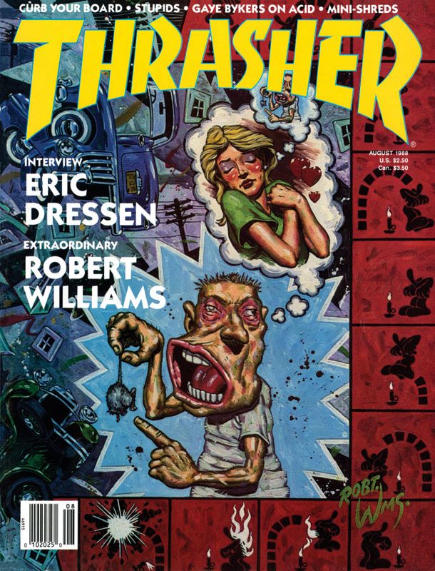 Thrasher Magazine Aug 1988