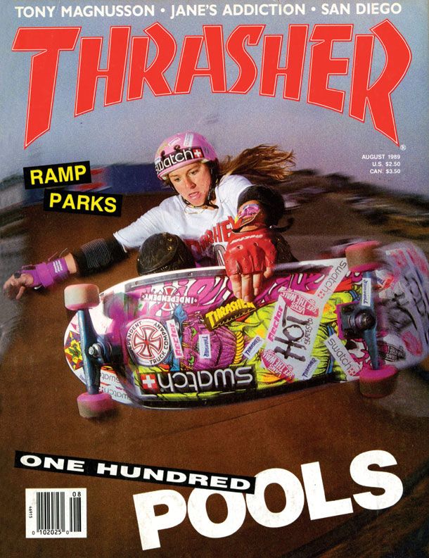 Thrasher Magazine Aug 1989