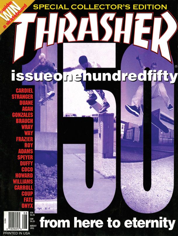 Thrasher Magazine Aug 1993