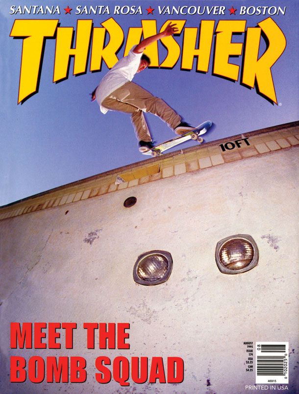 Thrasher Magazine Aug 1995