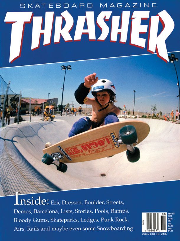 Thrasher Magazine Aug 1996