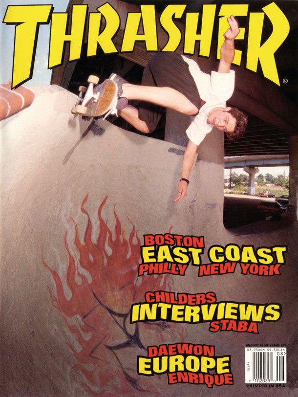 Thrasher Magazine Aug 1998