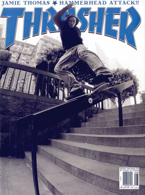 Thrasher Magazine Aug 1999