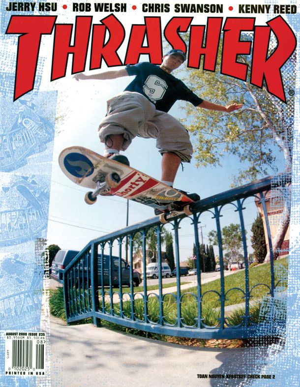 Thrasher Magazine Aug 2000