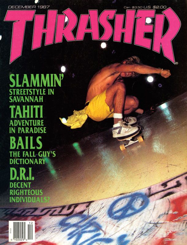 Thrasher Magazine Dec 1987