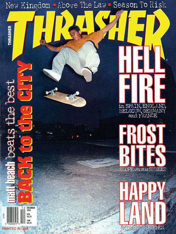 Thrasher Magazine Dec 1993