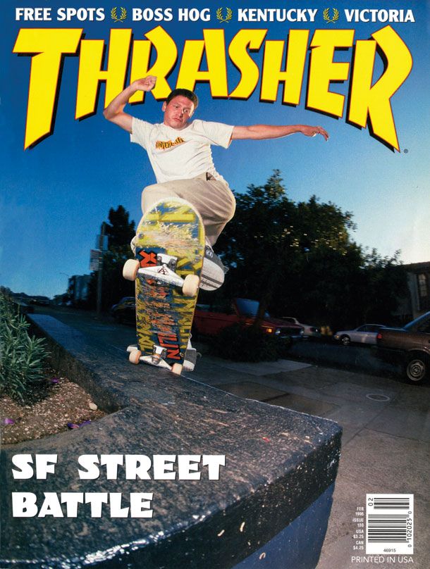 Thrasher Magazine Feb 1996