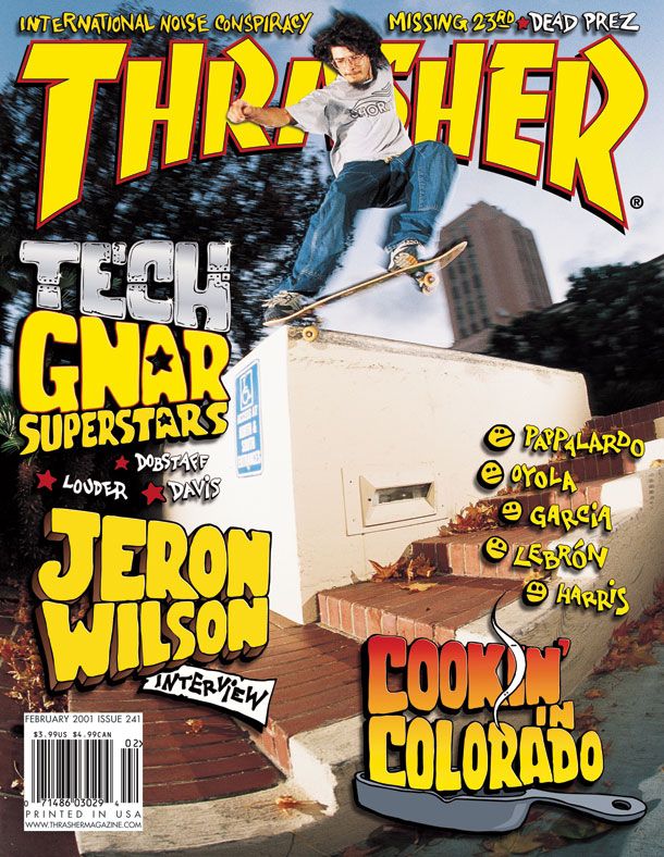 Thrasher Magazine Feb 2001