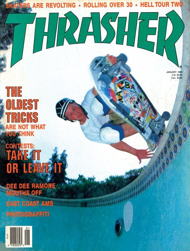 Thrasher Magazine Jan 1988