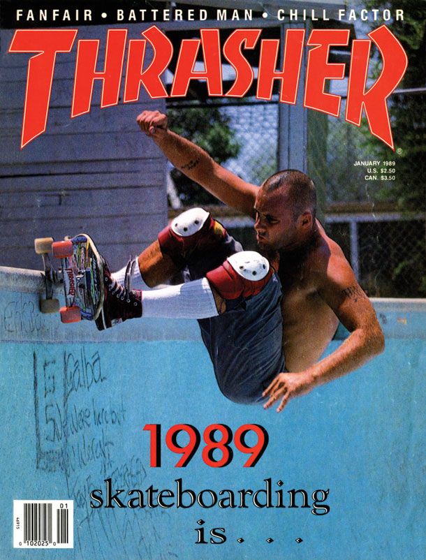Thrasher Magazine Jan 1989