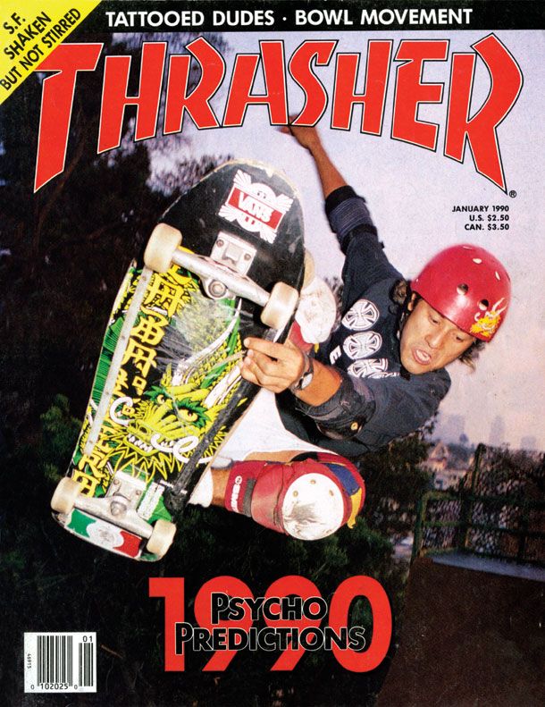 Thrasher Magazine Jan 1990