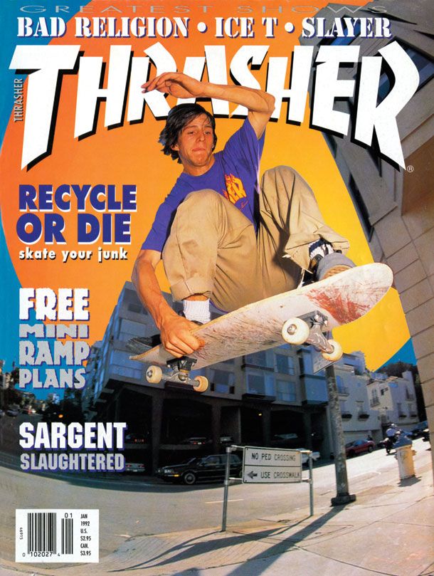 Thrasher Magazine Jan 1992