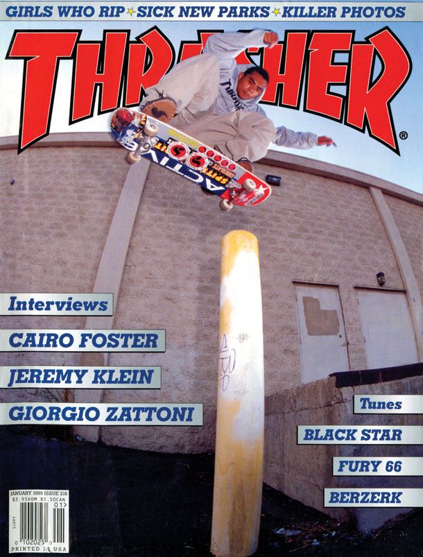 Thrasher Magazine Jan 1999