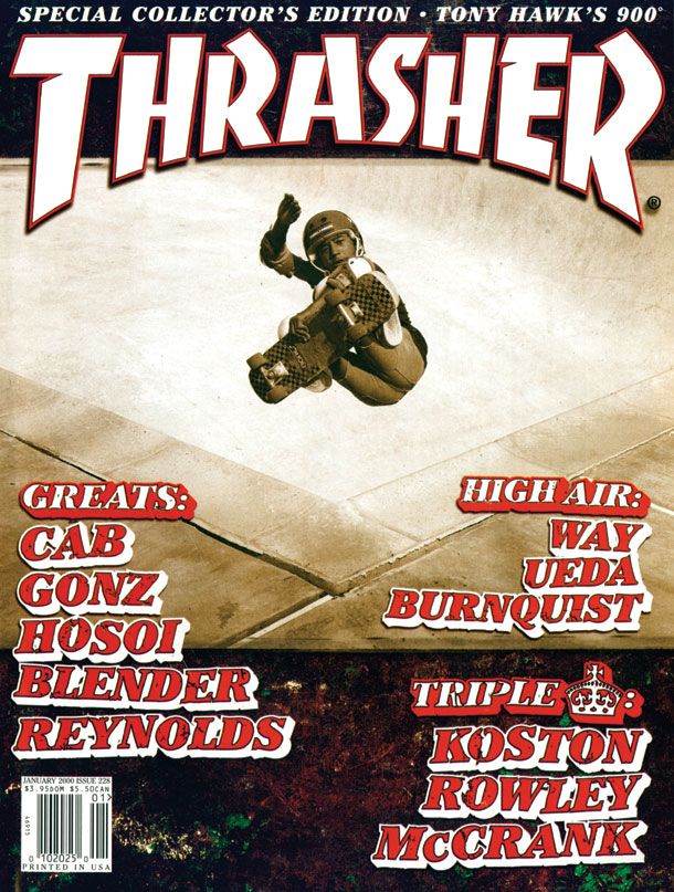 Thrasher Magazine Jan 2000