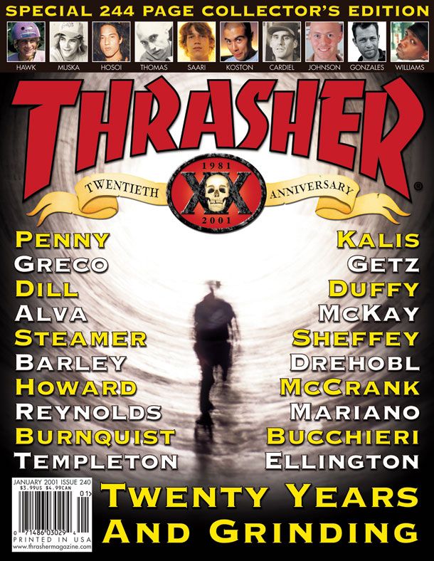 Thrasher Magazine Jan 2001