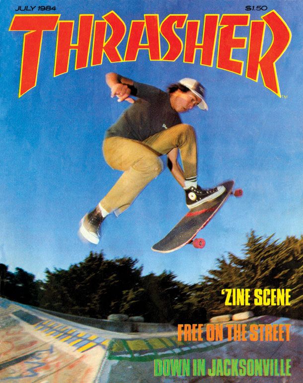 Thrasher Magazine Jul 1984