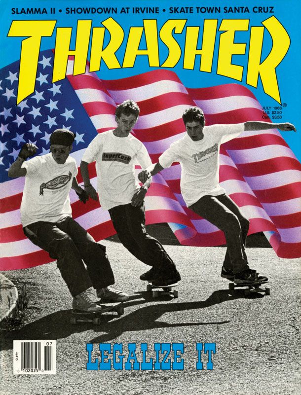 Thrasher Magazine Jul 1988