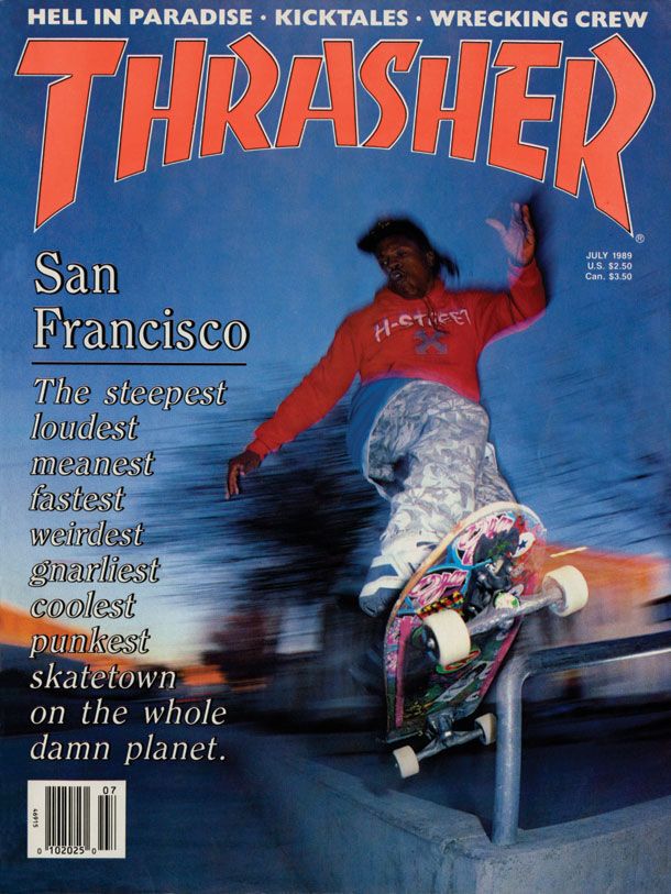 Thrasher Magazine Jul 1989