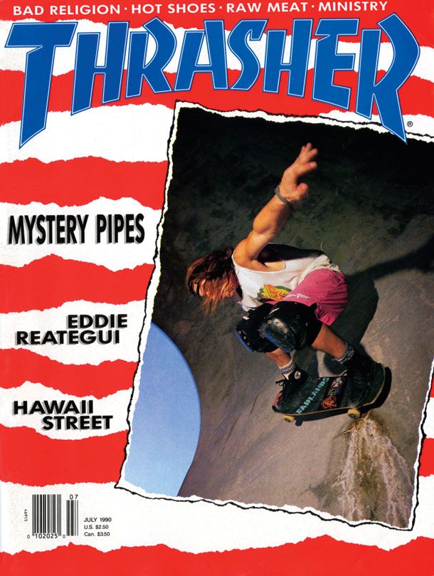 Thrasher Magazine Jul 1990