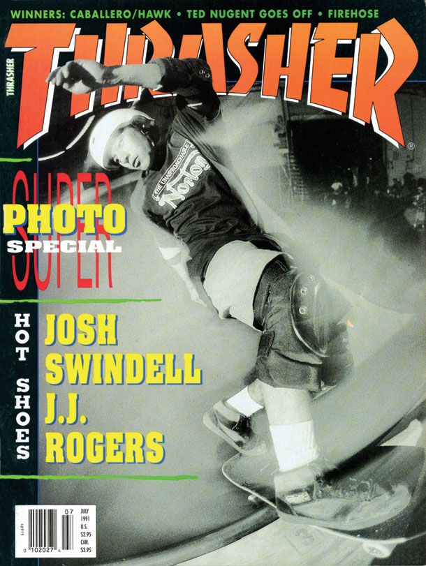 Thrasher Magazine Jul 1991