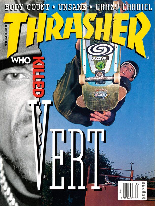 Thrasher Magazine Jul 1992
