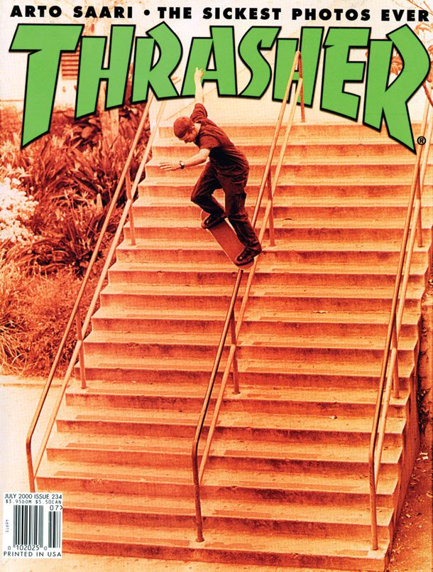 Thrasher Magazine Jul 2000