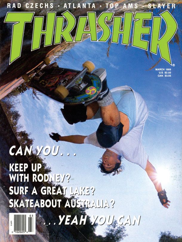 Thrasher Magazine Mar 1989