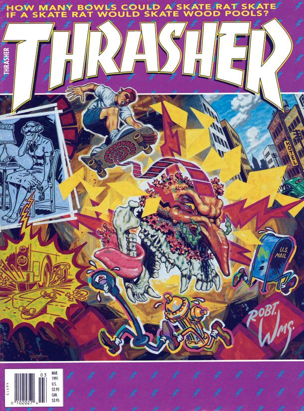 Thrasher Magazine Mar 1991