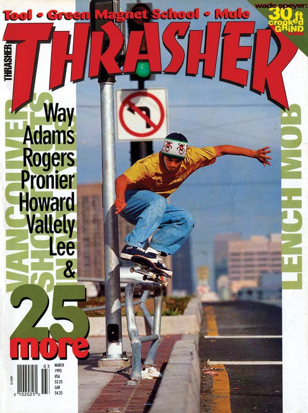 Thrasher Magazine Mar 1993
