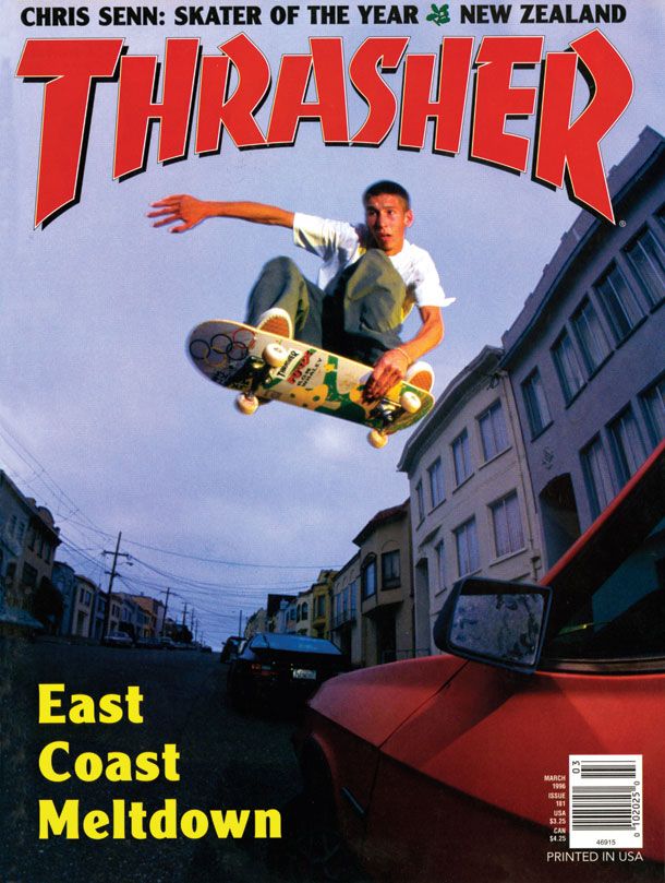 Thrasher Magazine Mar 1996