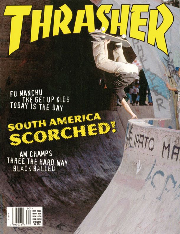 Thrasher Magazine Mar 1998