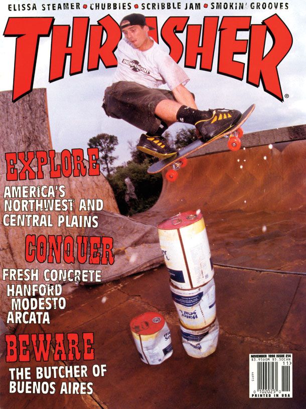 Thrasher Magazine Nov 1998