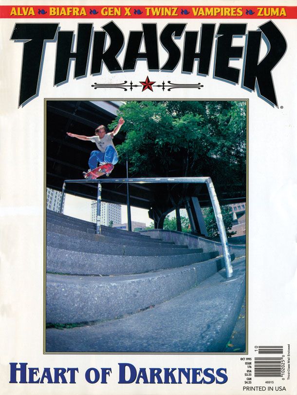 Thrasher Magazine Oct 1995